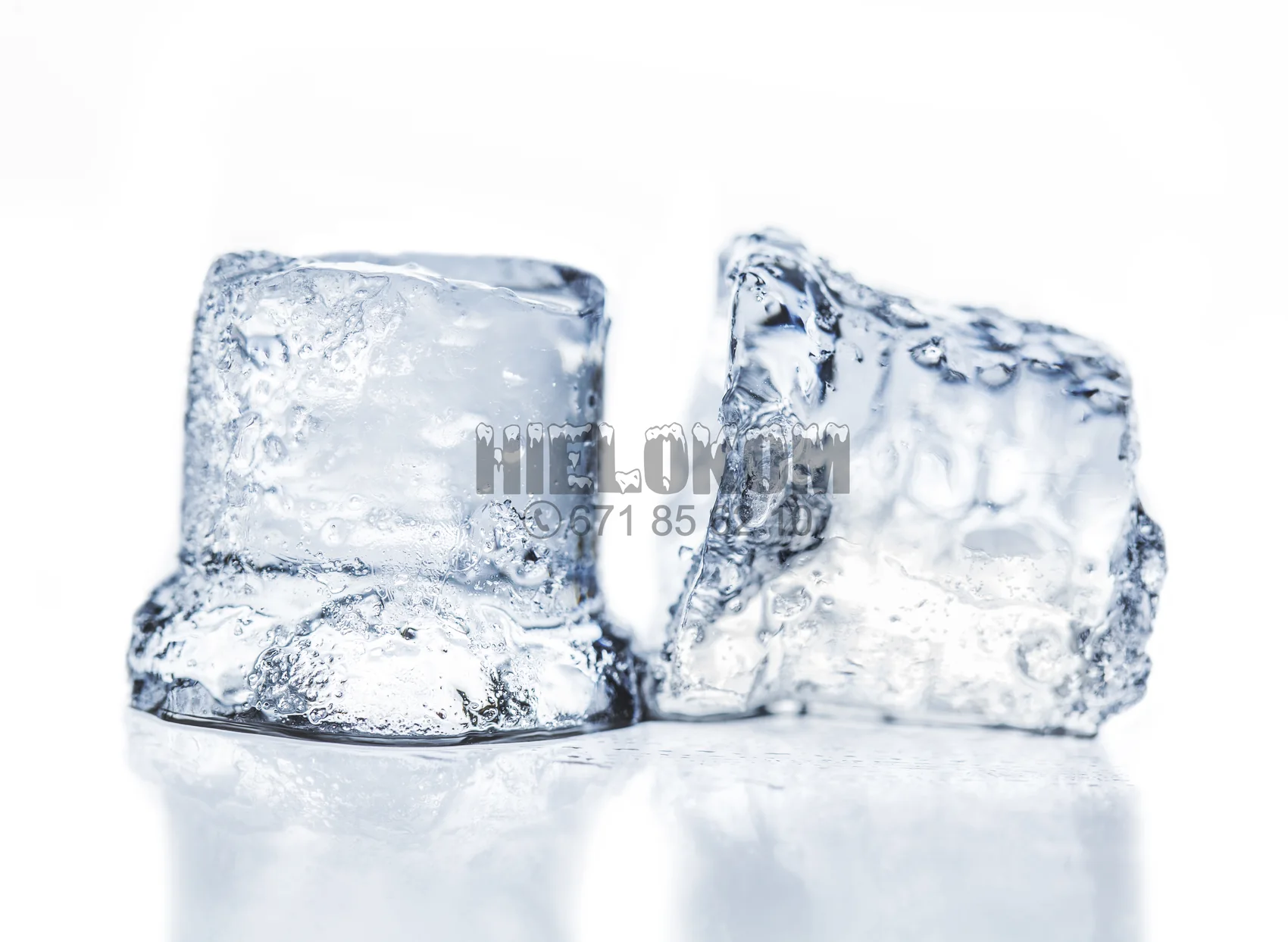 Mini cubitos de hielo HIELOKOM